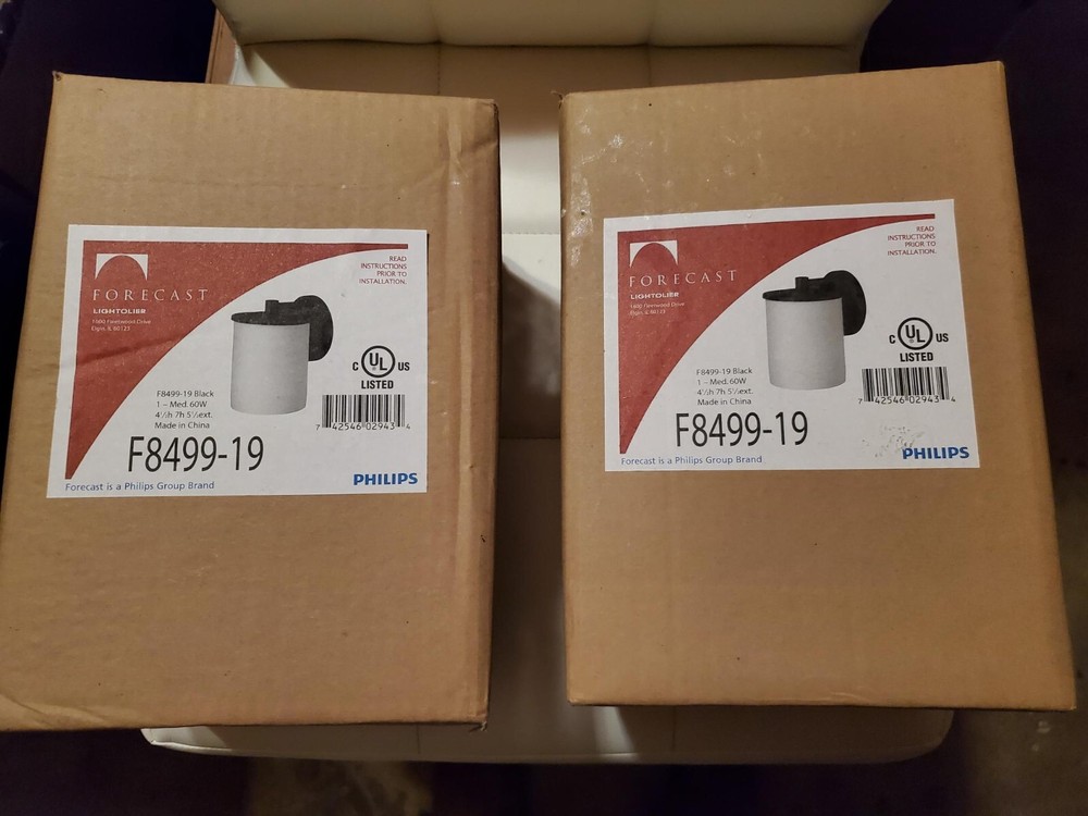 2-Pack, Philips forecast lighting wall lights fixture