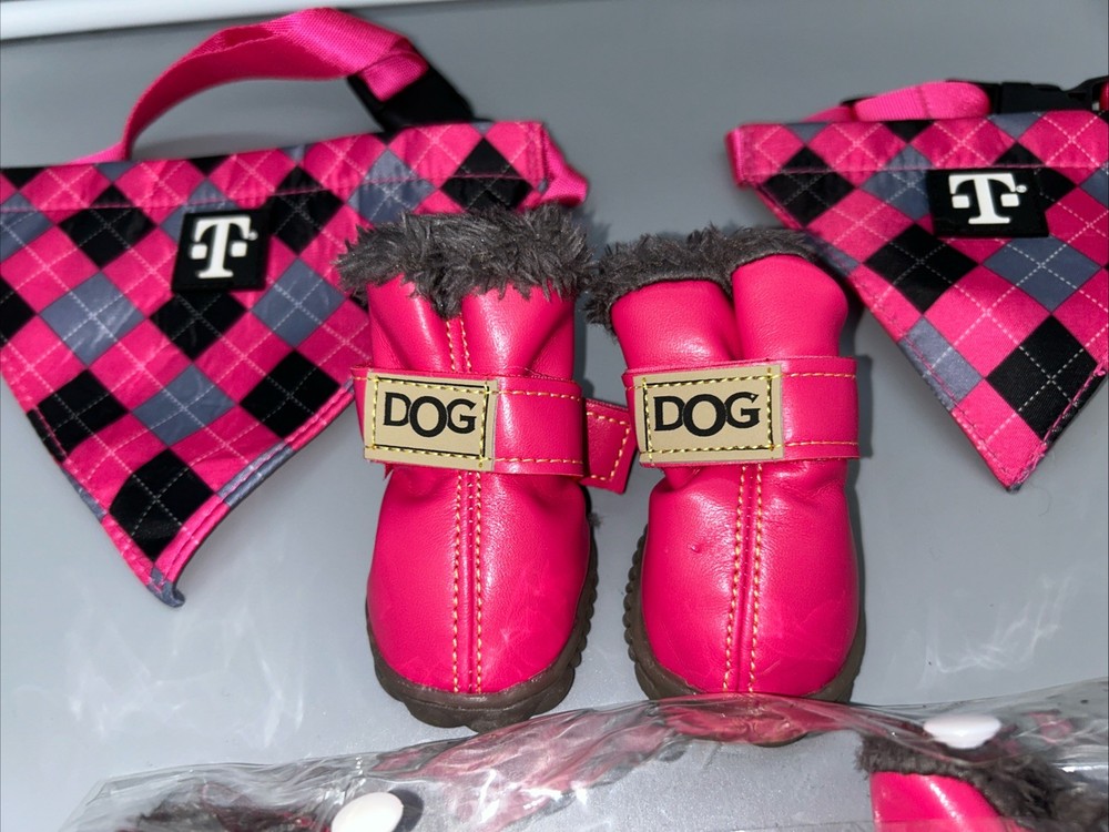 Dog Boots And Scarfs