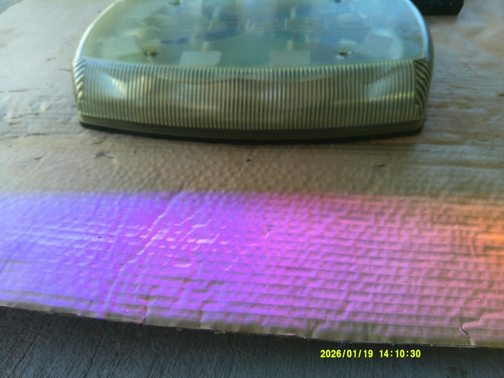 Reflex mini lightbar Amber/Blue. tested!