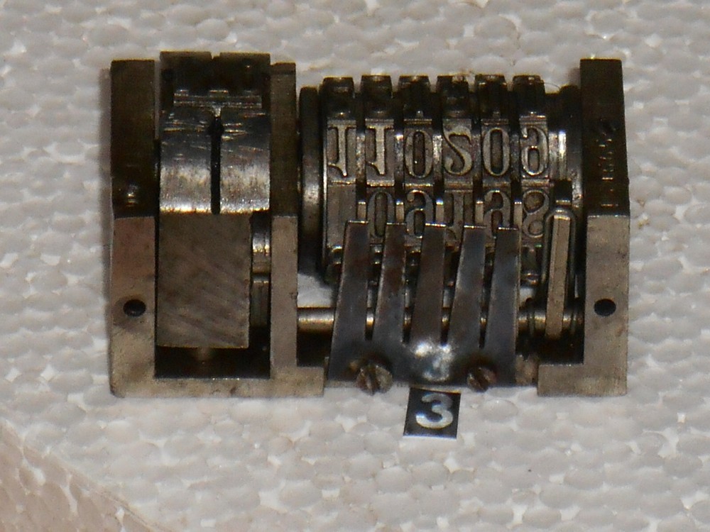 BOSTON Letterpress Numbering machine | 3