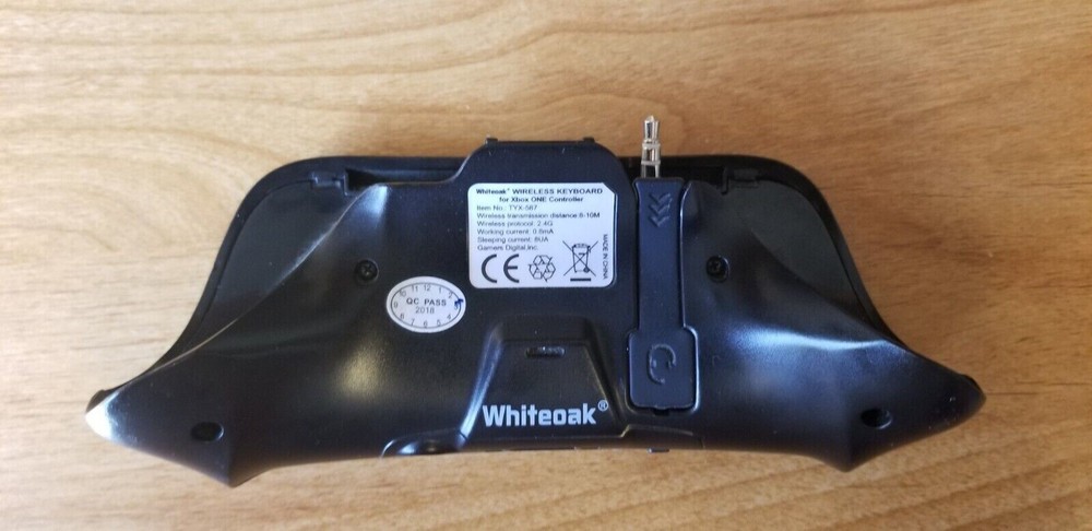 Whiteoak Wireless Keyboard for Xbox One TYX-587 ***Missing USB Dongle***