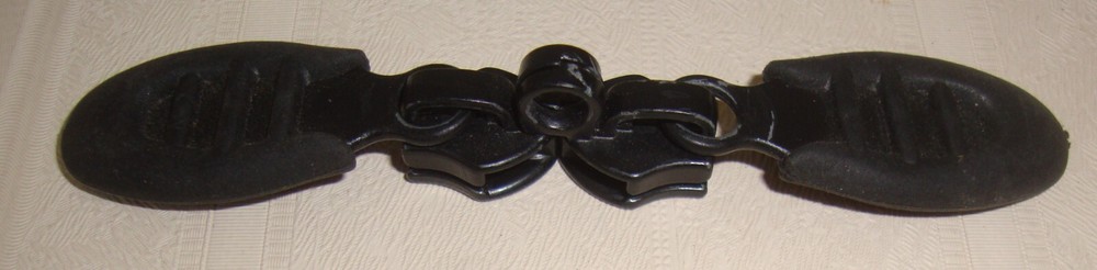 Tumi T2 Replacement Locking Sliders / Zipper Pulls / Pull Tabs - Black Lot of 2