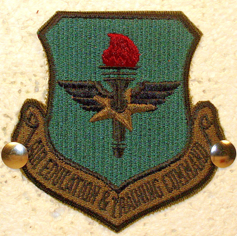 USAF Air Force Air Education & Training Command Insignia Badge Subdued Patch