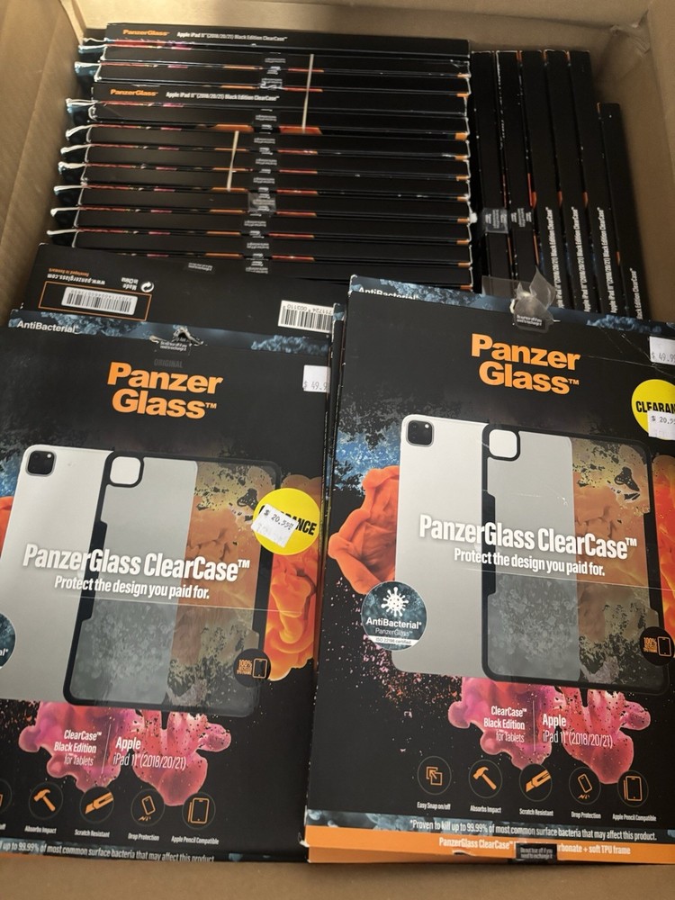 200 Units Bulk Resell Assorted Apple Panzer Glass Screen Protector