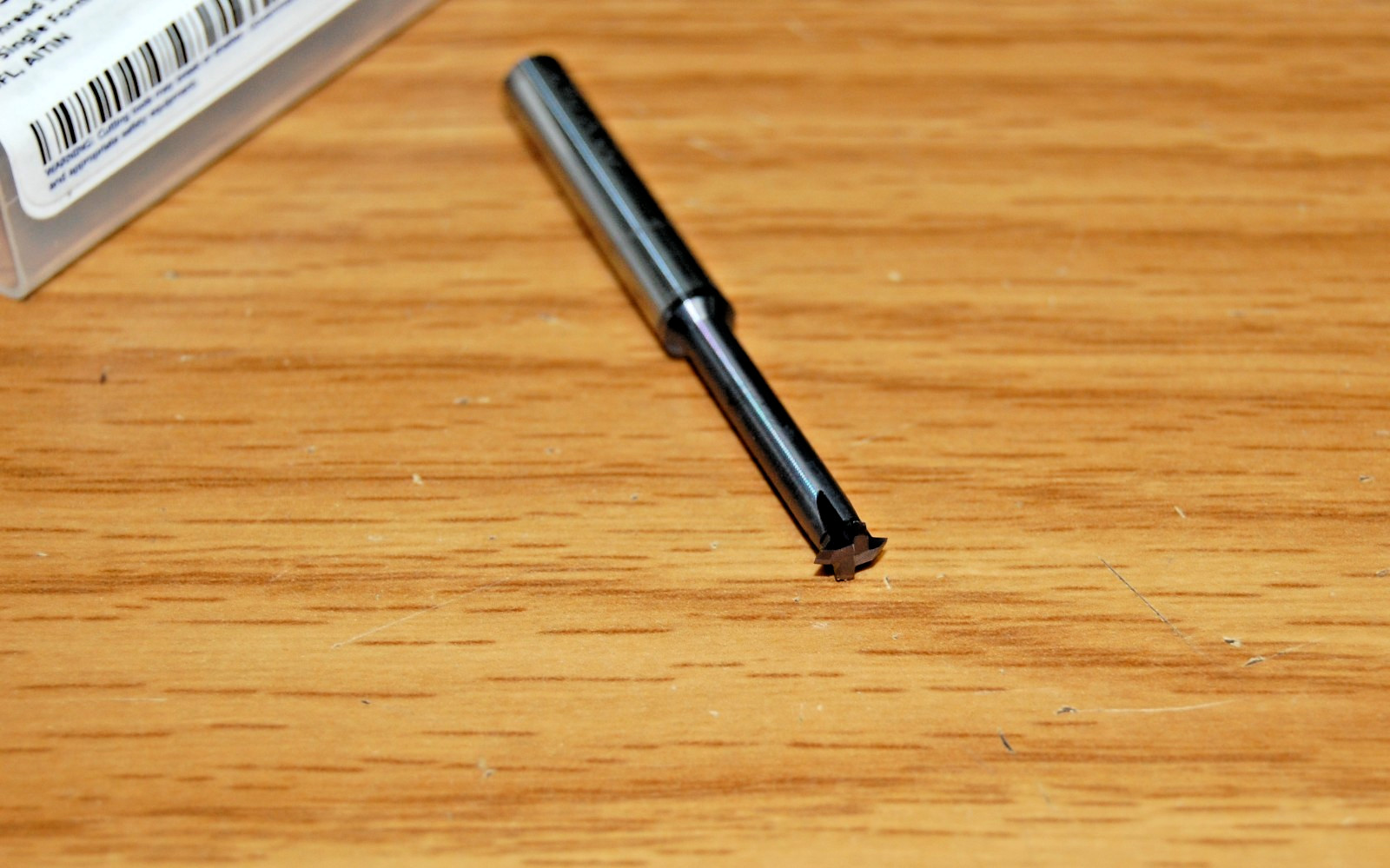 THREAD MILL CUTTER .2400" THREAD SIZE 5/16" 4 FLUTE CARBIDE C3 HARVEY# 54255-C3