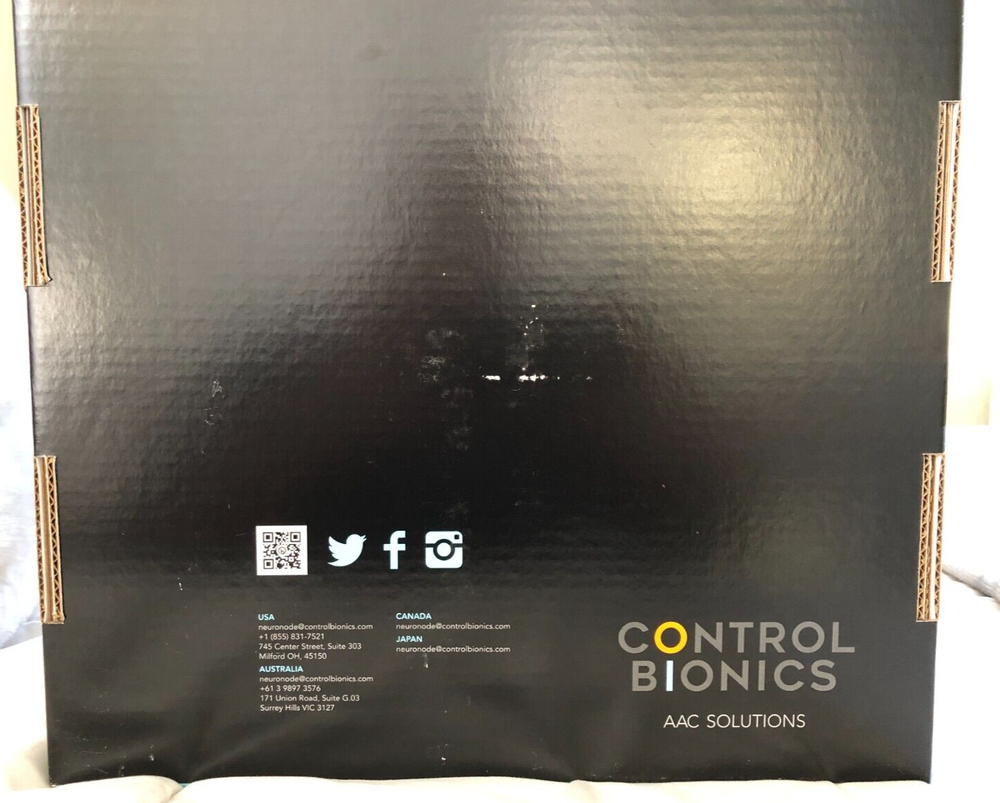 New NeuroNode Trilogy Control Bionics Speech Generation System