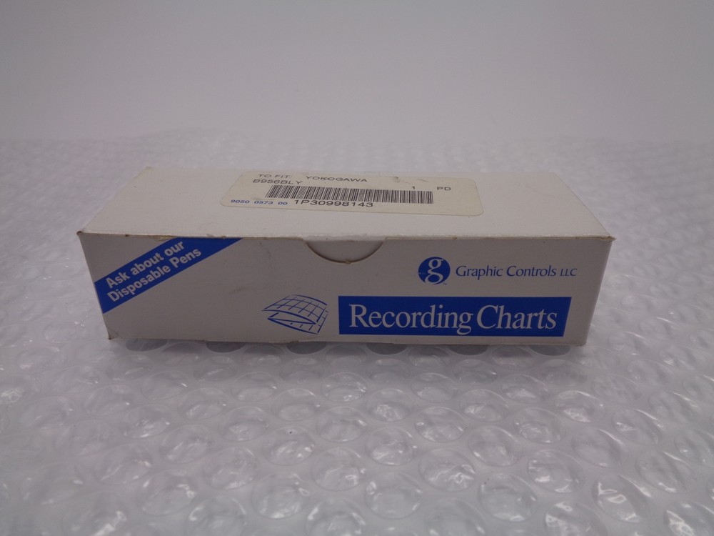 GRAPHIC CONTROLS B956BLY RECORDING CHART NSNP