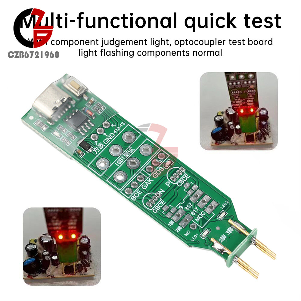 Multi-functional Optocoupler Tester Triode MOS tube IGBT Electronic Repair test