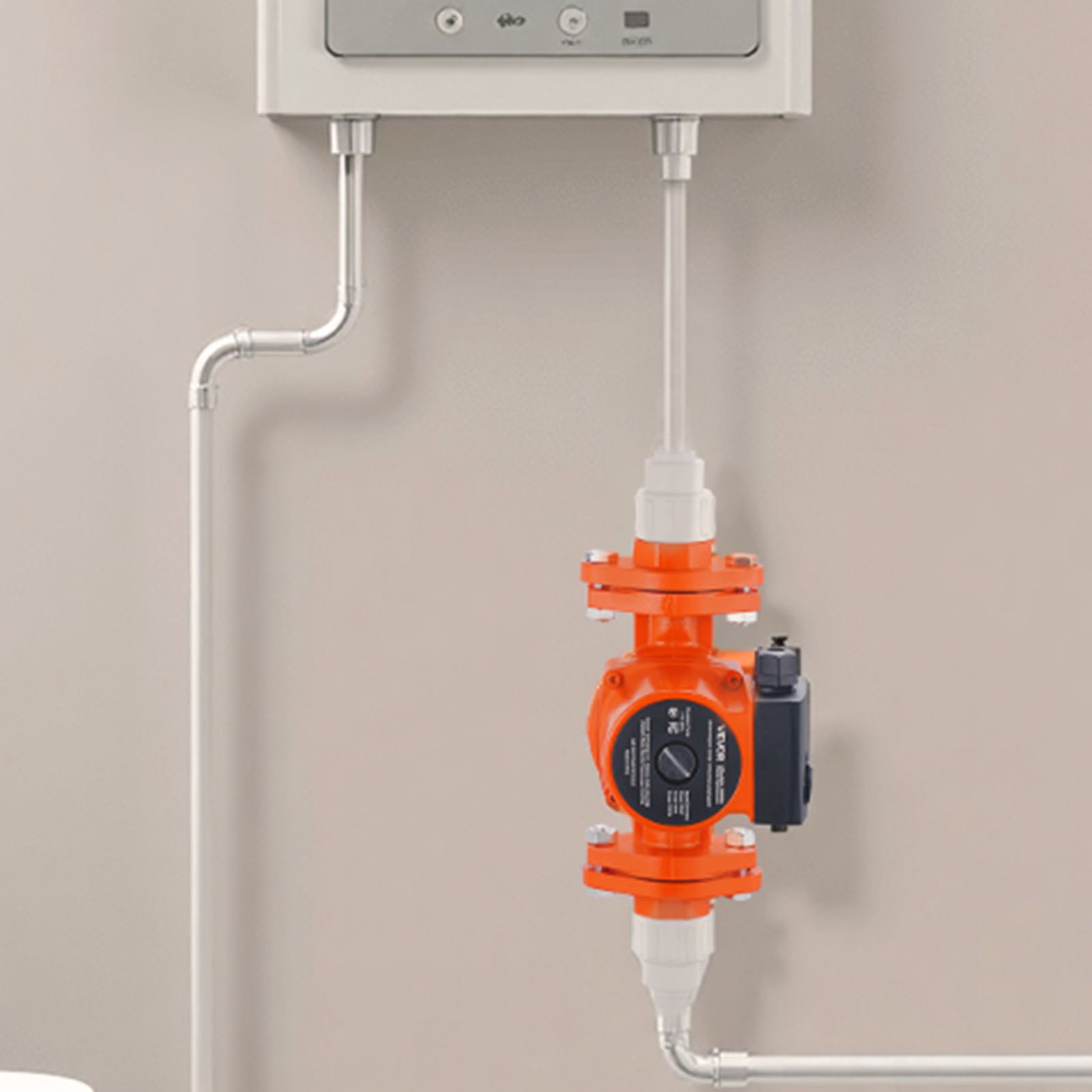 VEVOR F-15-58FC Cast Iron Circulator Pump Hot Water Circulation 1/9 HP 17 GPM