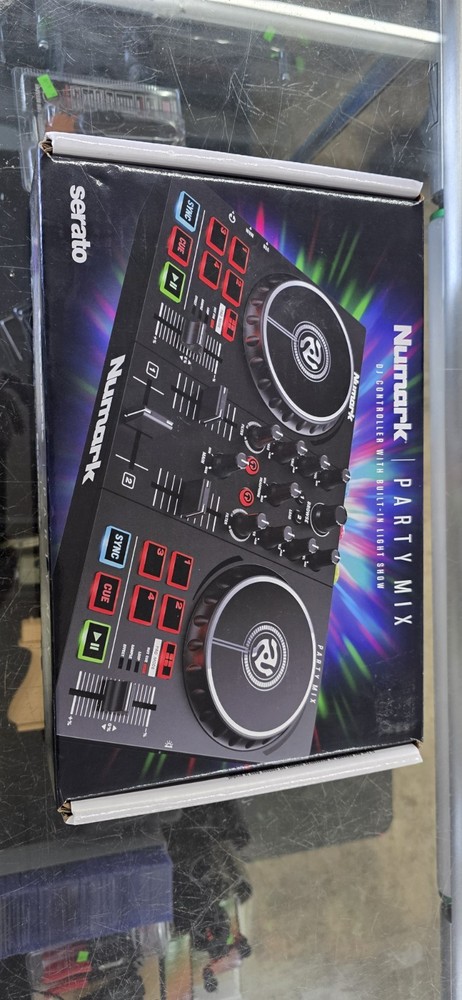 Numark Partymix 2-Channel DJ Controller With Built-In Light Show