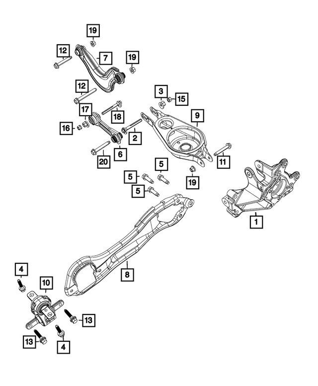 Genuine Mopar Hex Lock Nut 6511389AA