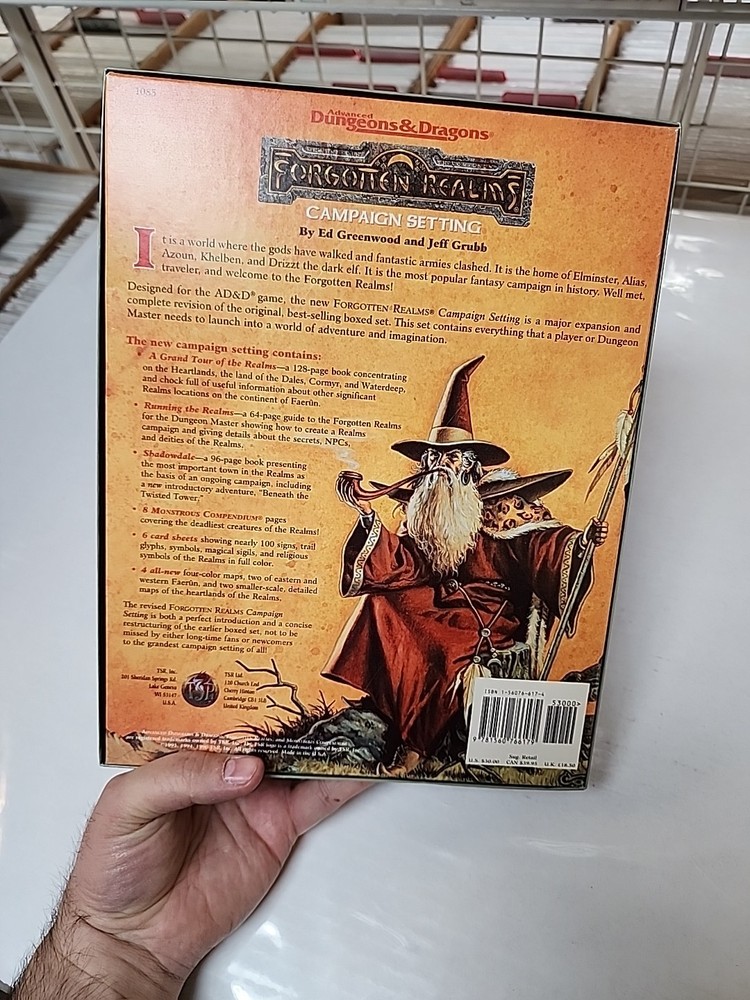 1085 Advanced D&D Forgotten Realms Campaign Setting Complete