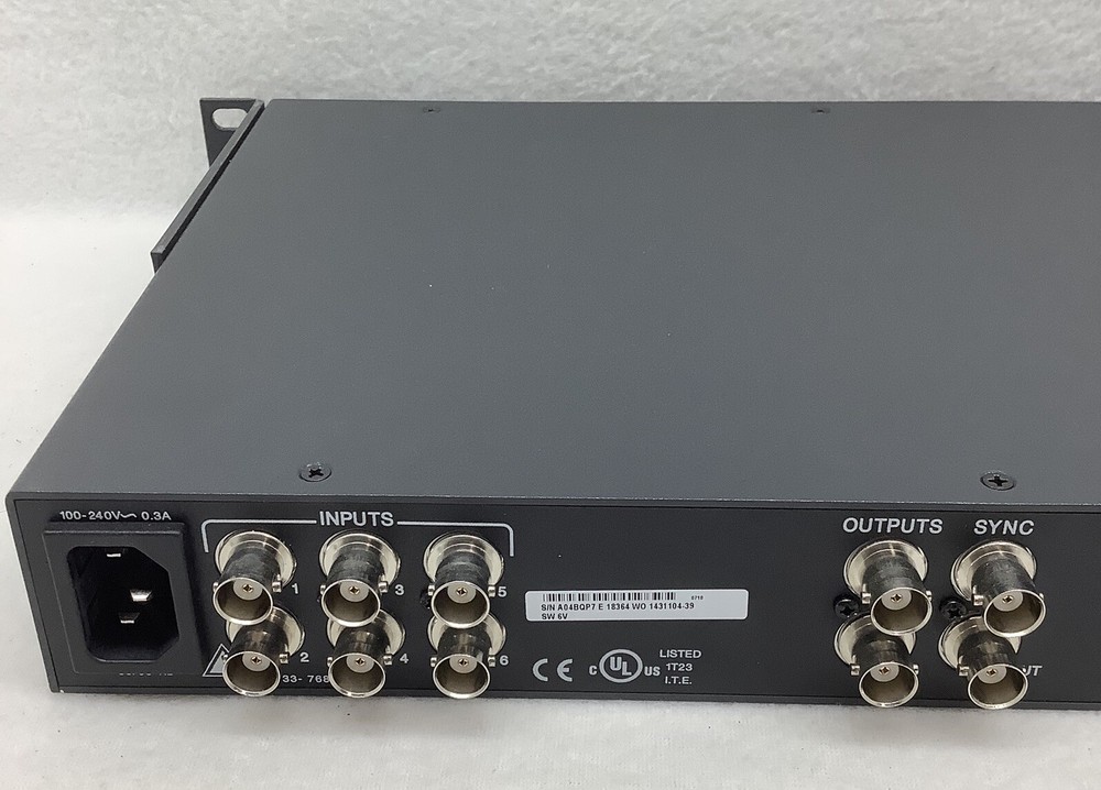 EXTRON SW AV Series Video Switcher 6V