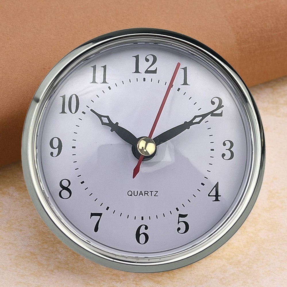 DIY Clock Insert Arabic Roman Numeral Replacement Transparent Plastic Lens