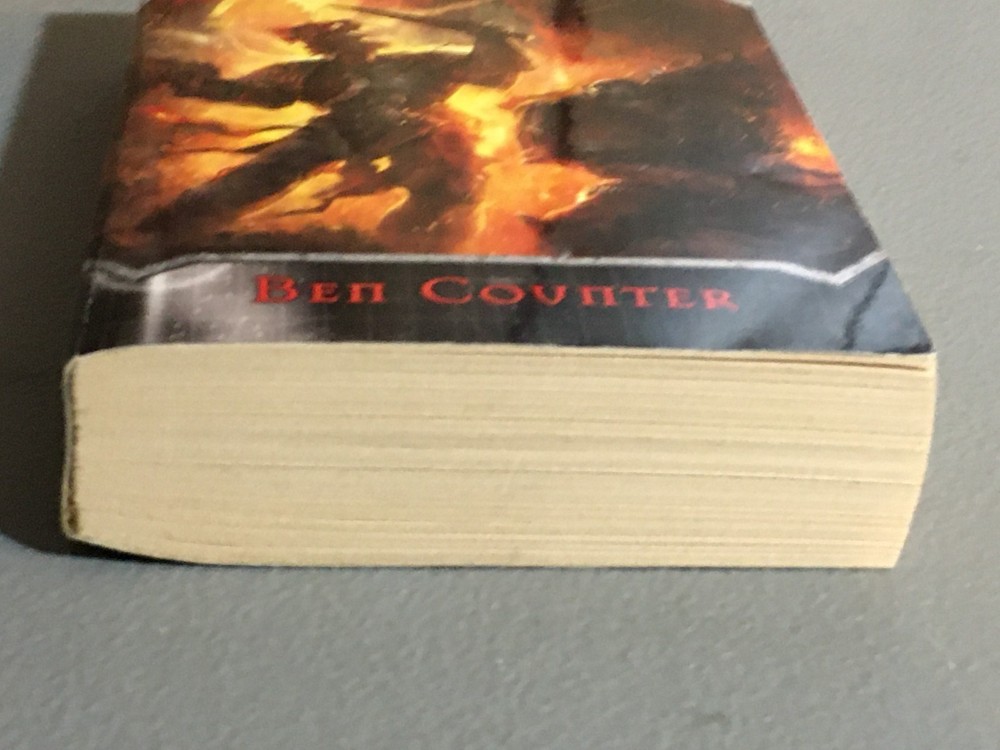 BOOK WARHAMMER CHAPTER WAR BEN COUNTER PAPERBACK USED