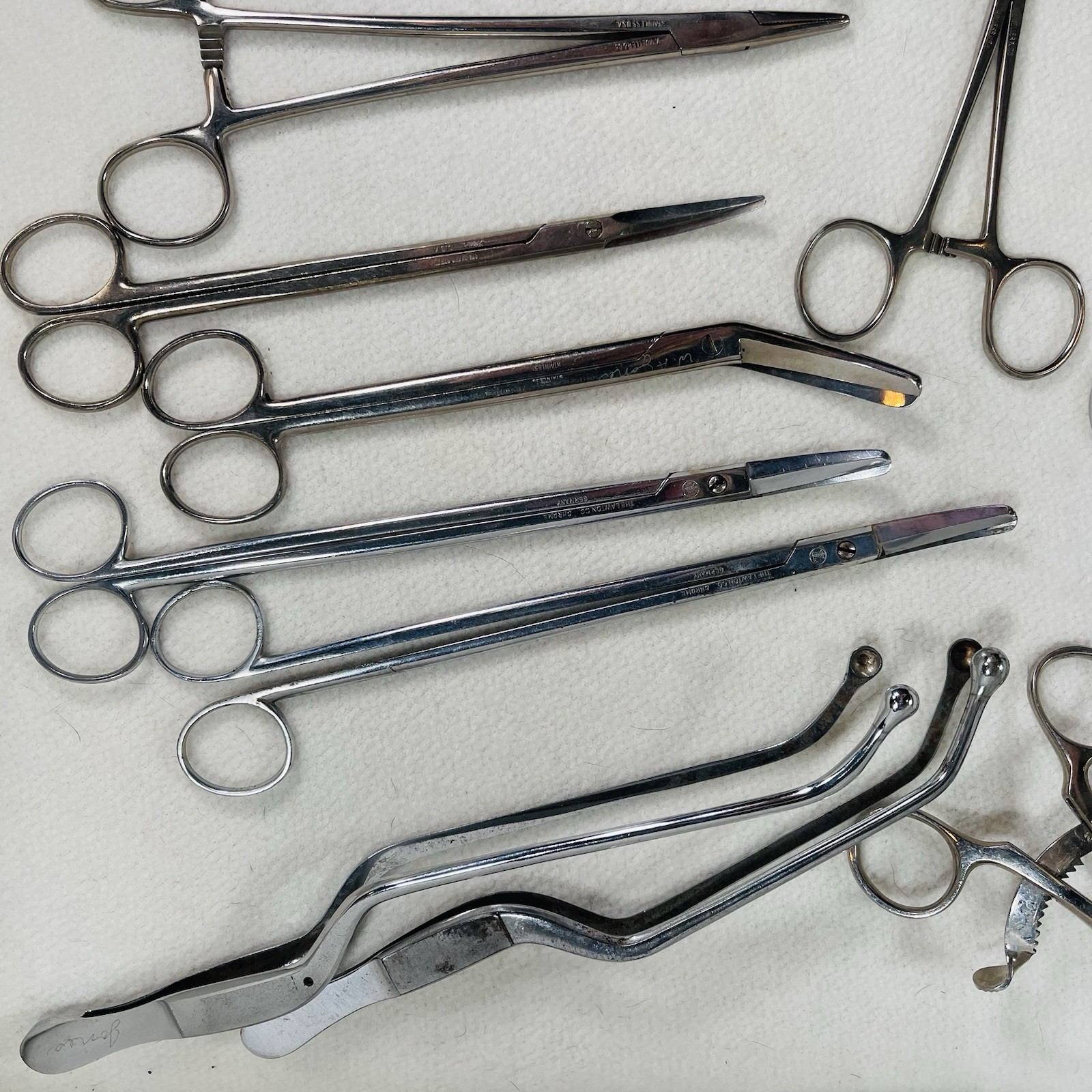 Antique Vtg Lot 14 Assorted Surgical Instruments Stainless