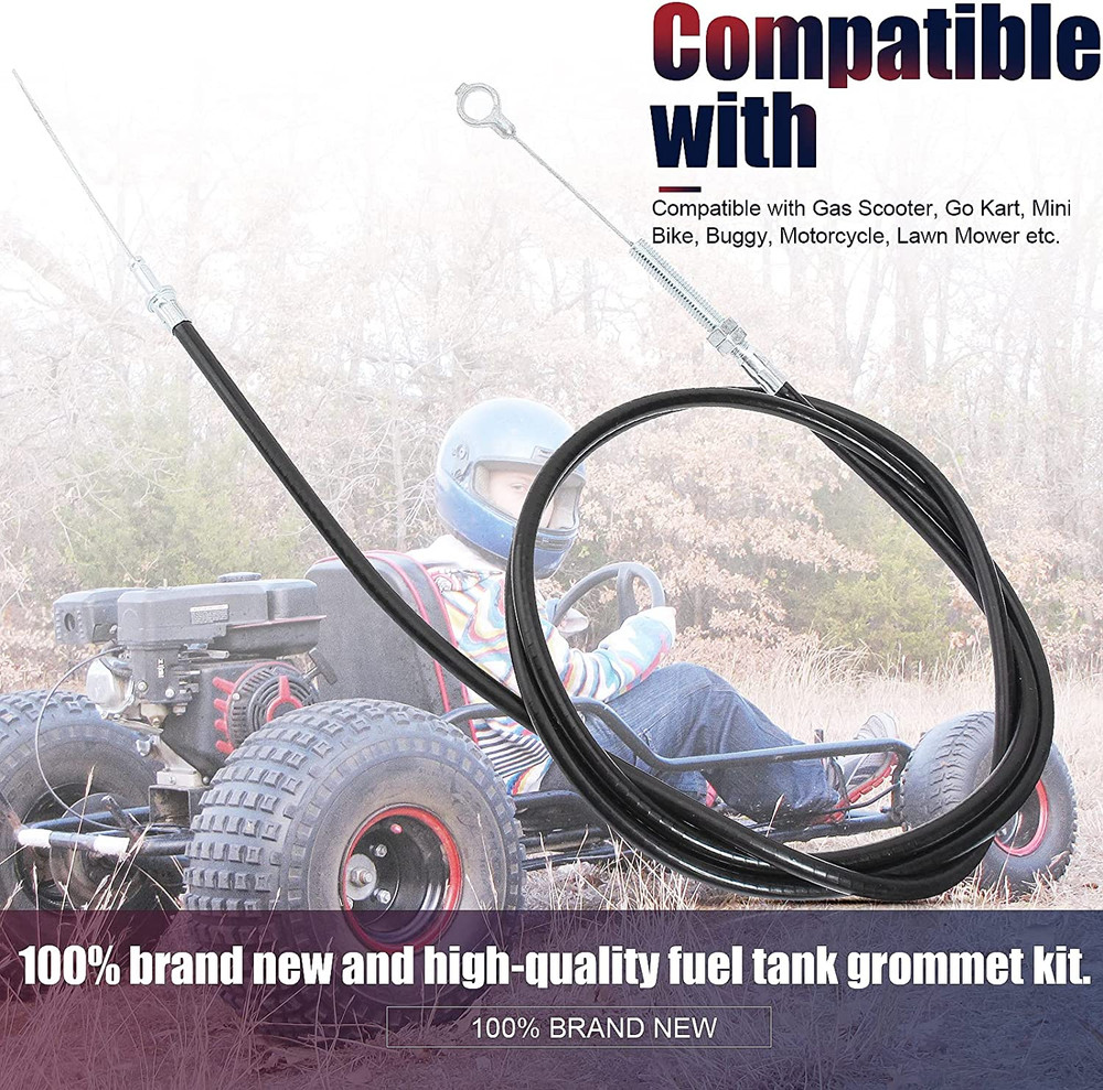 Throttle Cable Casing Wire Compatible with Manco 63"Inch Long 71"Inch