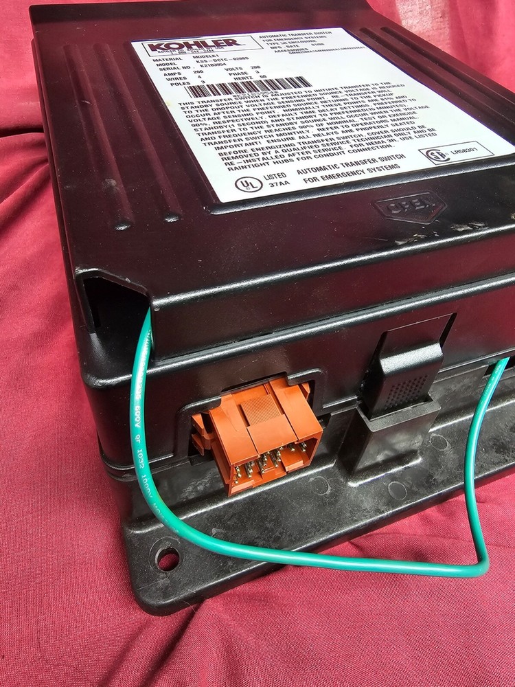 kohler Transfer switch modelk1