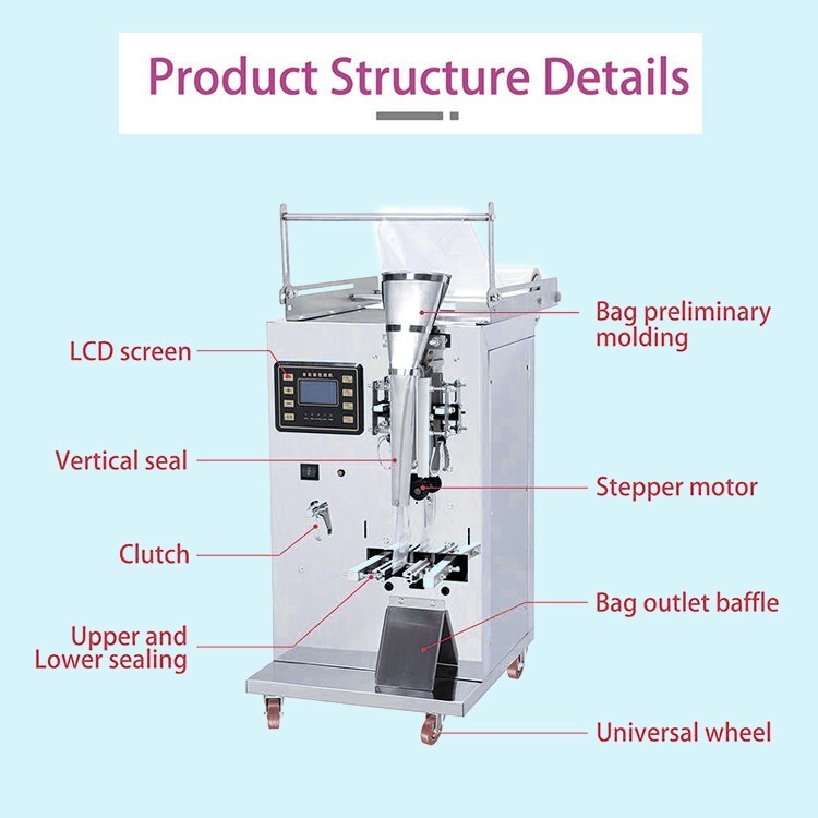 Commercial Fullly Automatic Liquid Filling & Packing Machine
