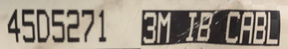 IBM 45D5271 3.0 Meter 12X DDR Cable