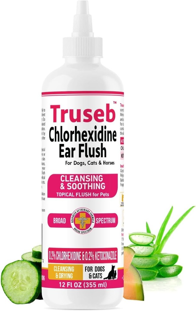 Soothing Aloe Ear Flush - Ketoconazole & Chlorhexidine