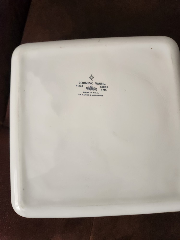 Corning Baking Dish White Cornflower 2qt