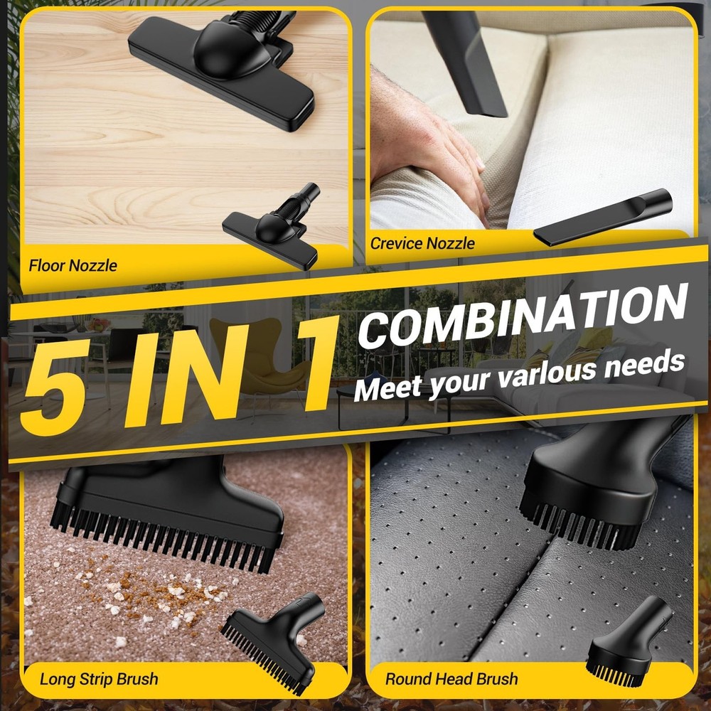 Cordless Vacuum Compatible with 𝗗𝗘-𝗪𝗔𝗟&#