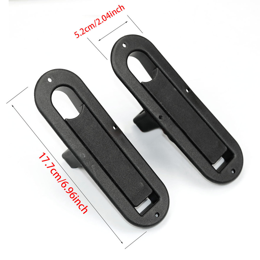 Billiard Game Rotating Table Snap for Pool Table 2pcs 17.7x5.2cm Plastic