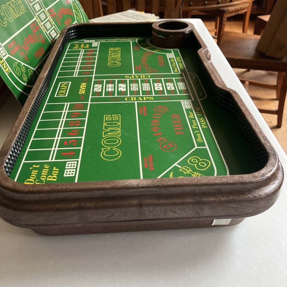 Vintage Waco Auto-Shooter Craps Table Automatic Dice Roller Complete, TESTED!
