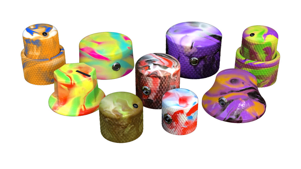 Xentric Guitars® - TRITONE Series Resin Guitar Knobs