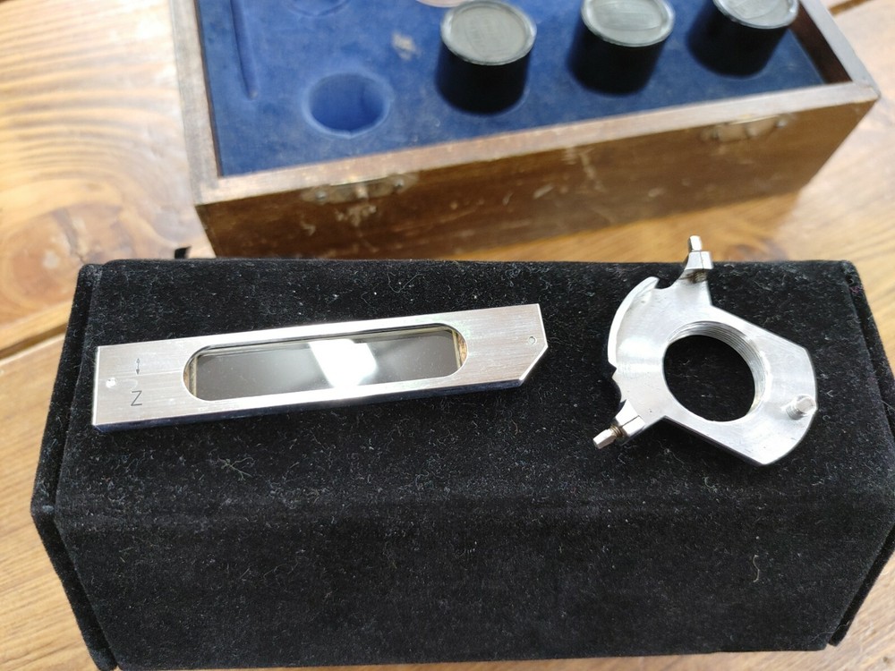 Spencer Microscope Lens Kit Including Eye Pieces & Objective Lenses