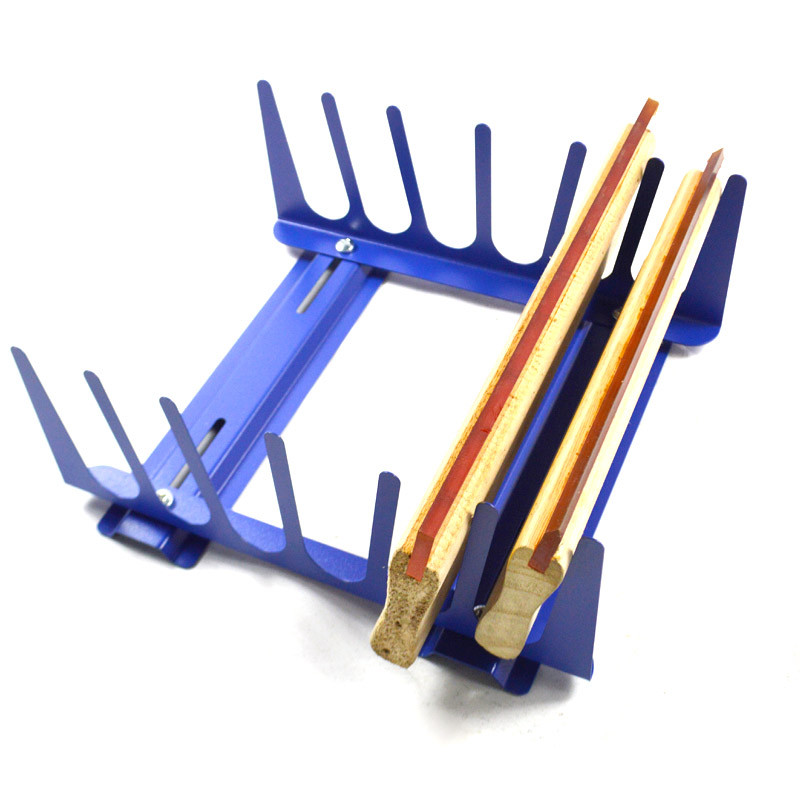 6 Layers Screen Printing Horizontal Squeegee Rack Press Tools Storage Shelf