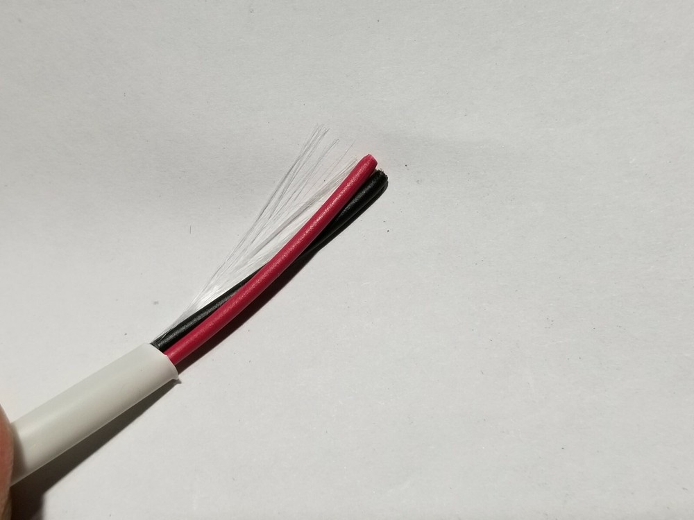 Carol E3032S 18/2C Stranded Control/Communications Cable Plenum White /100ft