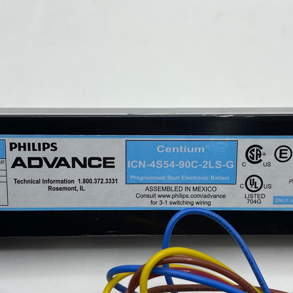 Philips Advance Centium ICN-4S54-90C-2LS-G Programmed Start Electronic Ballast