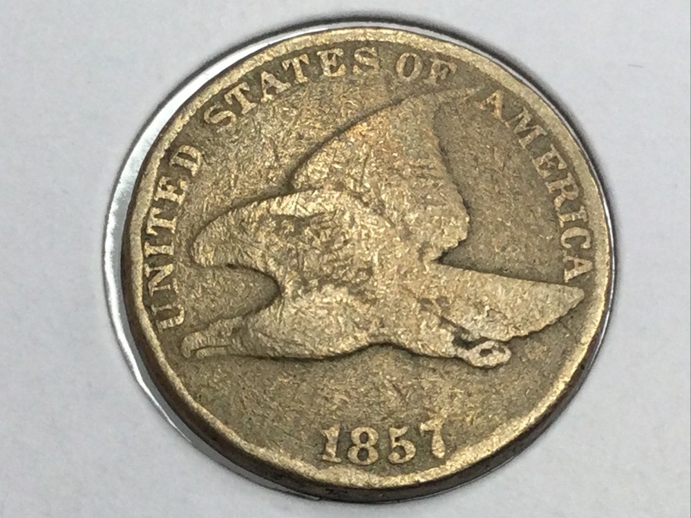 1857 Flying Eagle Cent #7