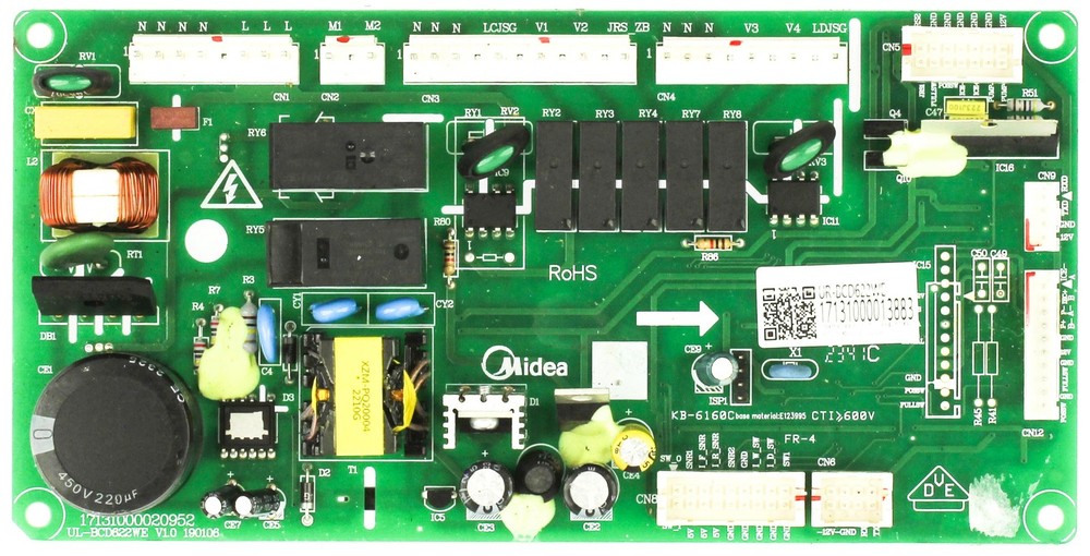Midea 17131000013883 Refrigerator Control Board