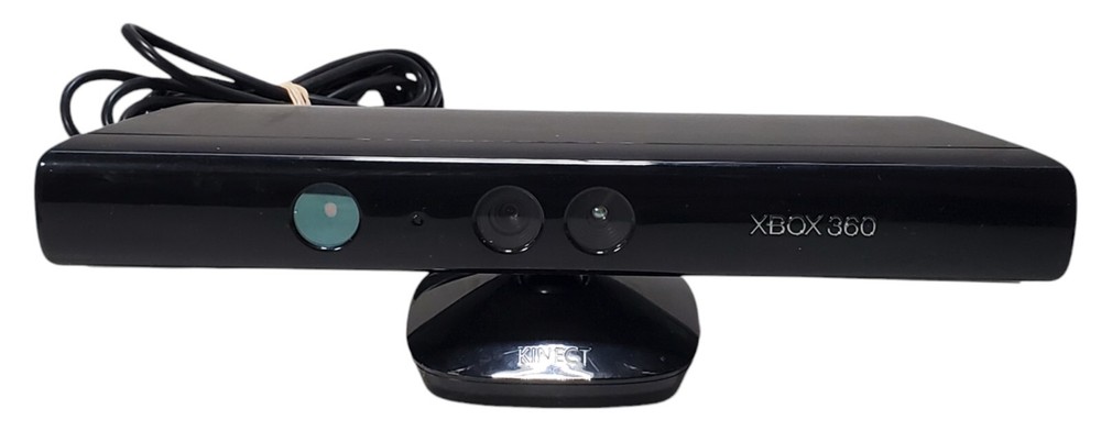 Xbox 360 Kinect Sensor Camera Bundle with Kinect Adventures Complete In Box CIB