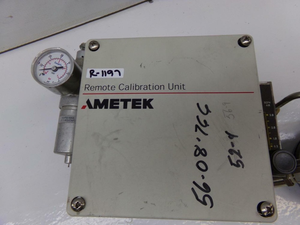 Ametek Combustibles Remote Calibration Unit 15PSI