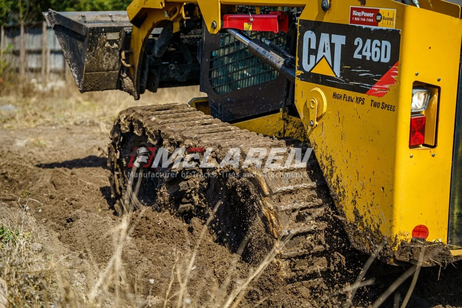 McLaren Industries Maximizer Over The Tire Tracks 12" Wide for Bobcat Machines