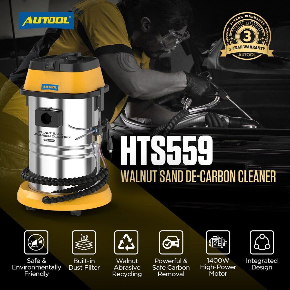 Walnut Blaster Engine Intake Valve Carbon Cleaner Sand Blaster Cleaning Machine
