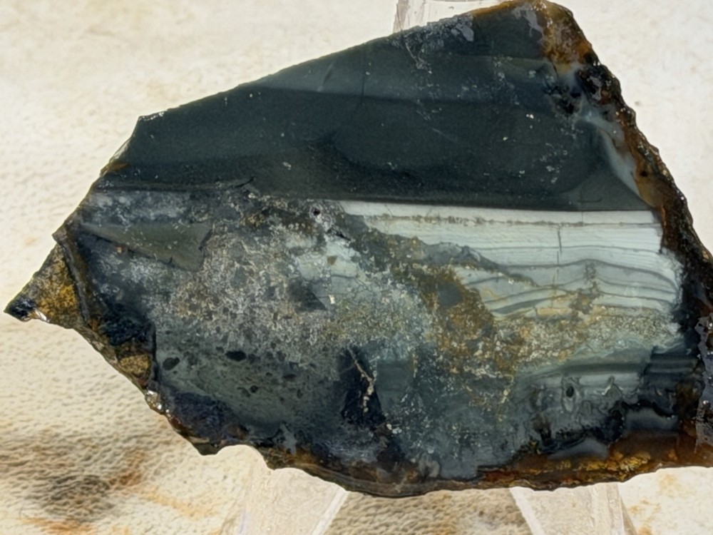 Blue Mountain Jasper Slab Set, Lot #341