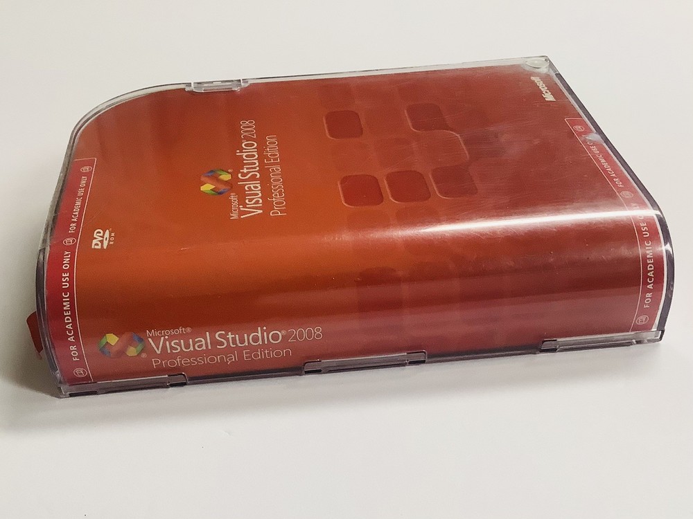 "BRAND NEW" Microsoft Visual Studio 2008 Professional Edition & Academic Version