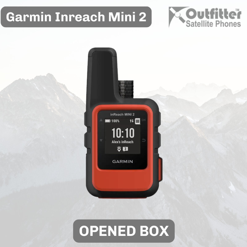 Garmin inReach Mini 2 - Orange (Satellite Tracker) - OPENED BOX