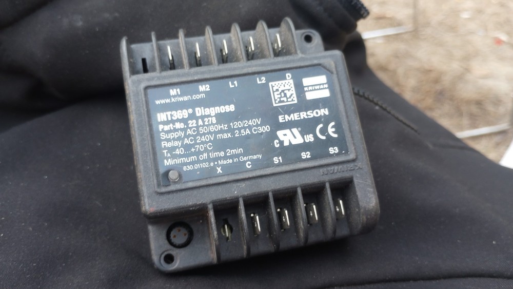 KRIWAN INT369 Diagnose motor protection module
