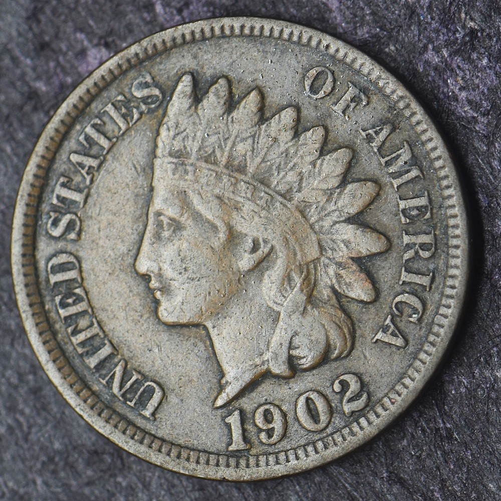 1902 Indian Head Cent 1C- COINGIANTS -
