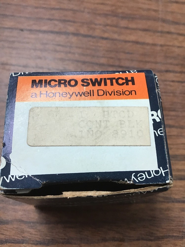 MICRO SWITCH 1 PTCD CONT BLK 1NO 8339 (TA12MS)