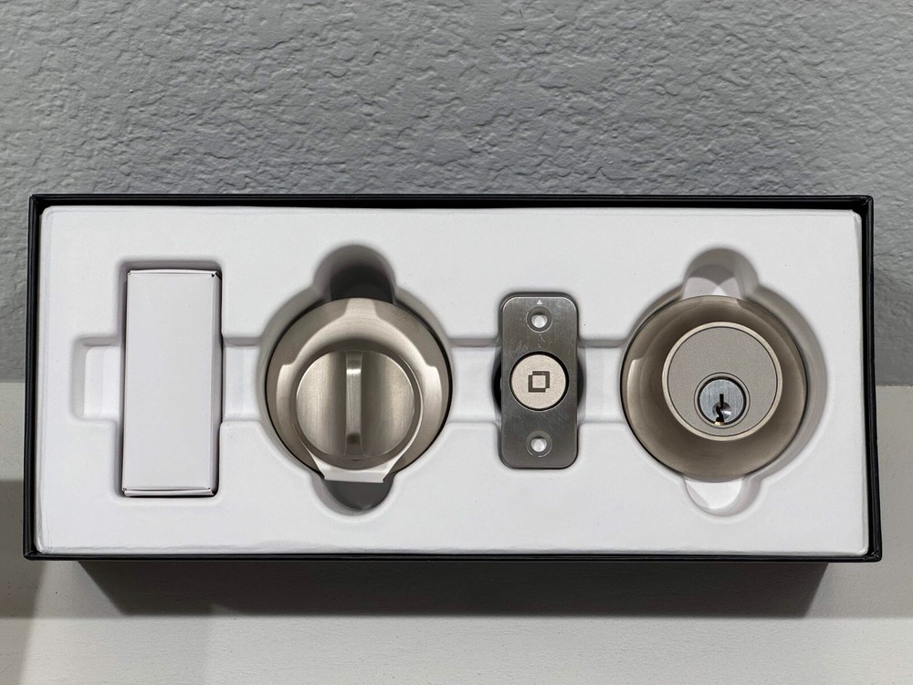 Level lock smart lock — new/open box, satin chrome finish