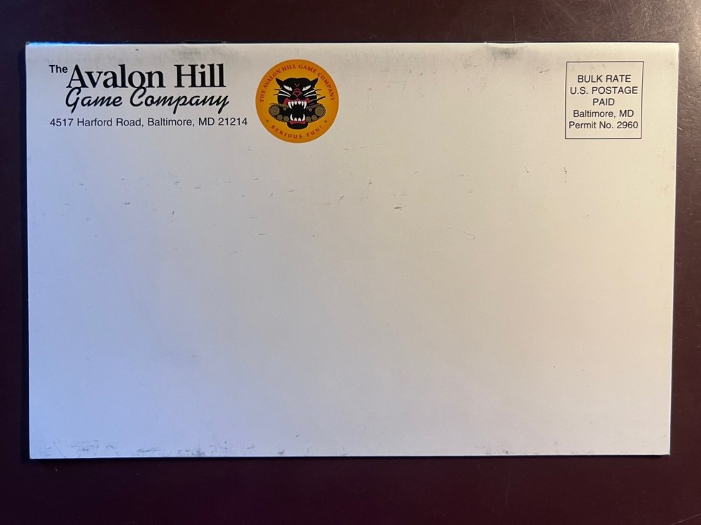 1994 Avalon Hill full color product catalog
