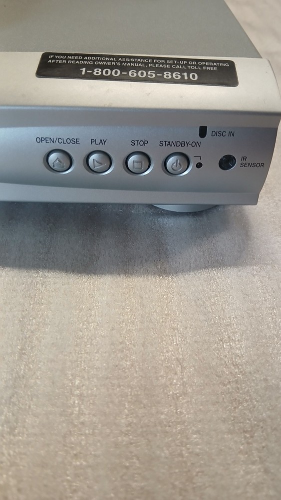 Magnavox DVD/CD Player Model MSD115 w/remote,cords