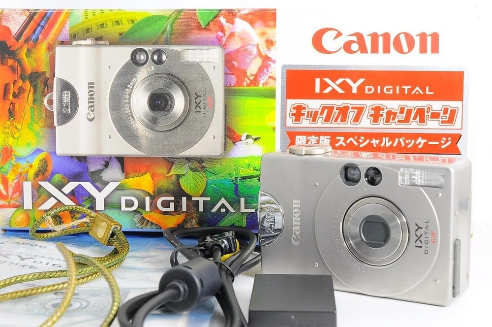 Canon Camera Ixy Digital Compact 4509 With Box